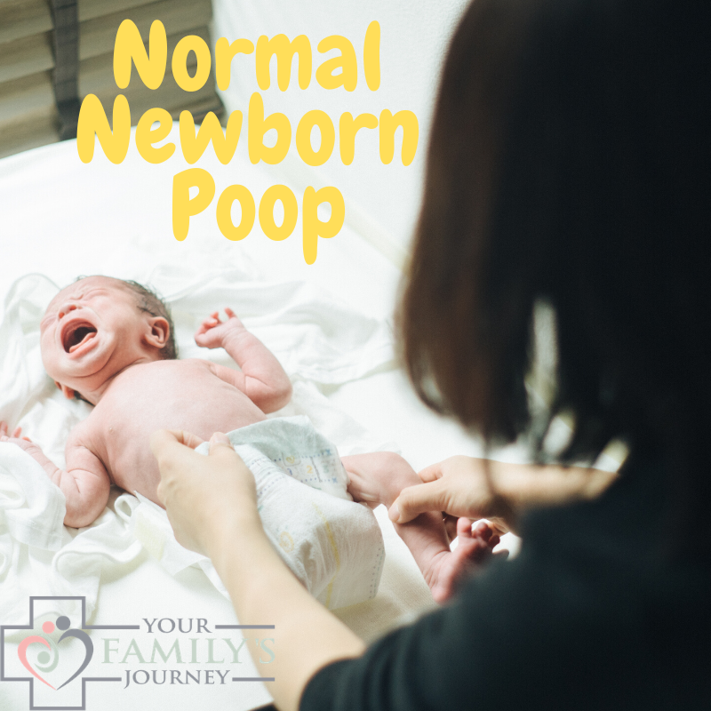 Newborn poop